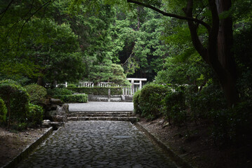 天智天皇陵　京都市山科区御陵