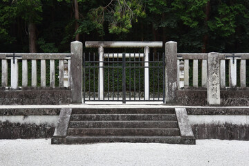 天智天皇陵　京都市山科区御陵