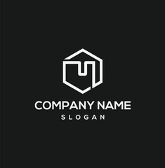 Modern M Letter Logo for Business Identity
