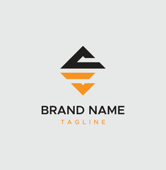 Fototapeta premium Modern S Letter Logo for Business Identity 