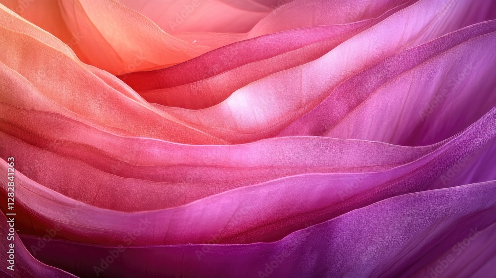 Aufkleber soft, flowing layers of color create an abstract, serene visual experience.