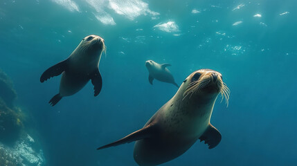 Fototapeta premium International Seal Protection Day