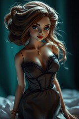 Elegant Lifelike Doll
