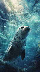 Fototapeta premium International Seal Protection Day