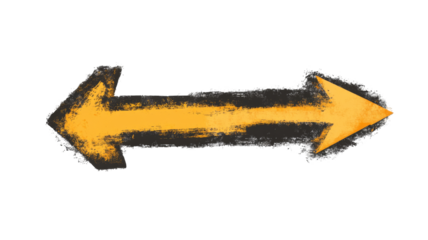 Dynamic directional arrows graphic transparent background png creative design environment visual communication concept