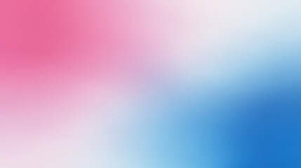 Fototapeta premium : A soft, blurred gradient background with shades of pink, blue, and white blending together, creating a calming and dreamy effect.