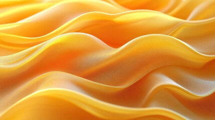 Fototapeta premium Golden fabric waves, textured background, luxury design