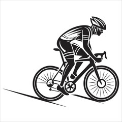 Fototapeta premium vector road bike