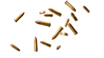 Flying bullet casings transparency background png graphics action scene dynamic viewpoint
