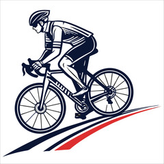 Obraz premium vector road bike