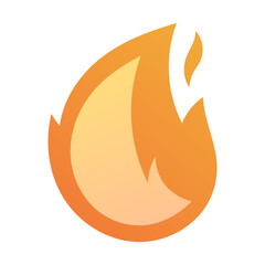 Flaming  fire vector graphic