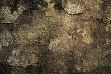 Realistic stone pathway texture with grungy details, depicting a historic and natural feel. The seamless pattern allows for endless repetition in digital and print applications. 