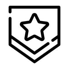 Rank Broken Line Icon Vector