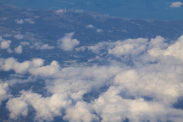 Cityscape With Fields and Rivers in the Valley Dec 3 2024