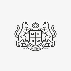 Cats heraldic logo