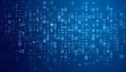 青色のデジタルサイバーイメージのドット背景