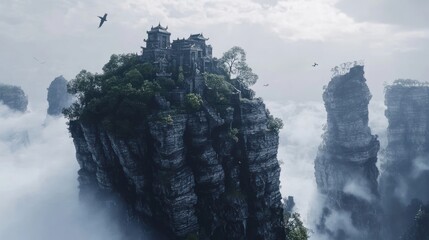 rock in the mountains