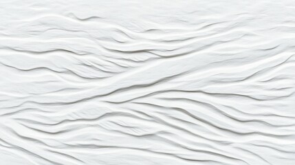 Fototapeta premium Textured White Wave Pattern Background with Subtle Shadows