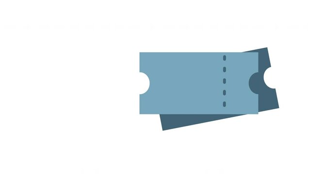 coupon animated for retail promotions, discount offers, marketing campaigns, and advertising