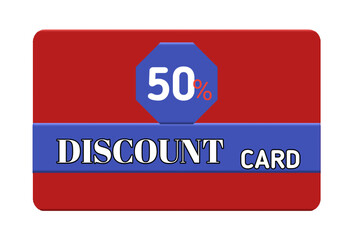50% discount card and discount shopping card discount voucher