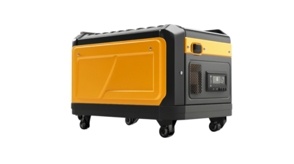 Portable power generator for outdoor events home use energy supply safe environment product showcase