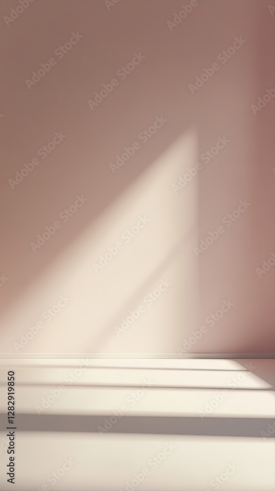 Poster bright room with a window allowing natural light to fill the space creating a warm and inviting atmo
