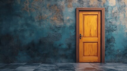 Elegant door framed in a room with soft lighting creating an inviting atmosphere for home decor and interior design