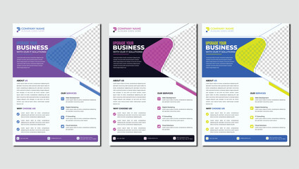 Professional Business Flyer Template | Corporate Marketing & Advertising Design