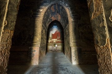 Buddha image of Pahto-thamya, Nyaungu city, Myanmar