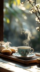 Fototapeta premium a cup of tea