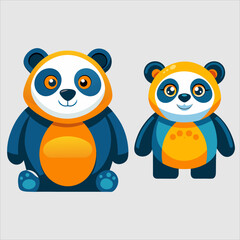 Panda Design Unique and Cute Graphics for Your Brand