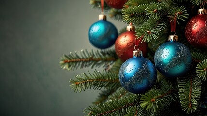 Obraz premium Christmas Tree with Decorations