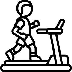 treadmill icon