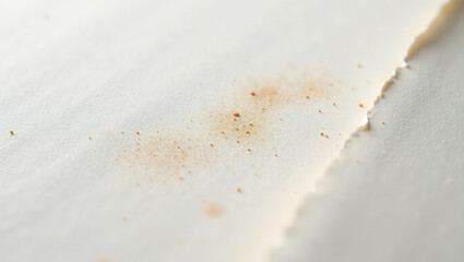 Paper with subtle, almost invisible watermarks or stains, adding a hint of age and imperfection.