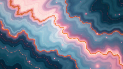 Mystic Marble Mirage: Imperfect Veining and Fluid Patterns