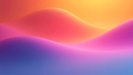 Obraz premium Abstract Colorful Gradient Waves Background