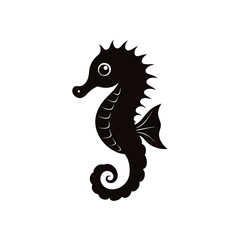 seahorse vector illustration