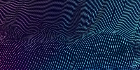 abstract digital waves: visual representation of data flow and connectivity