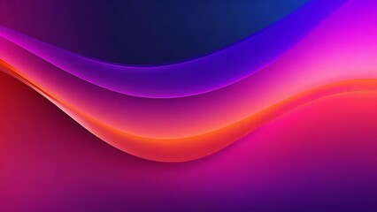Abstract Purple, Pink, and Orange Wave Background