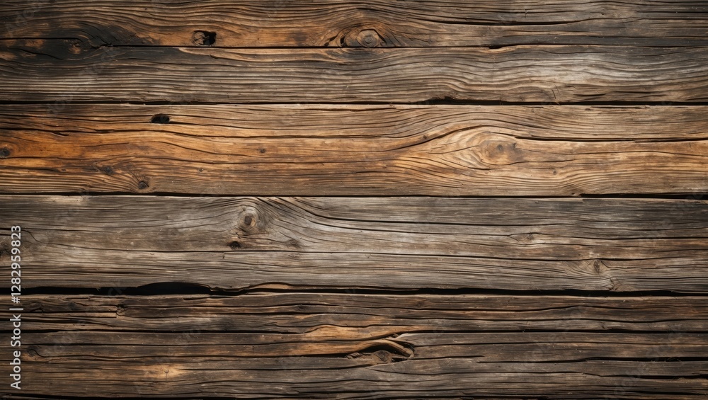 Poster wooden wall texture with natural grain patterns and color variations in aged planks rustic backgroun