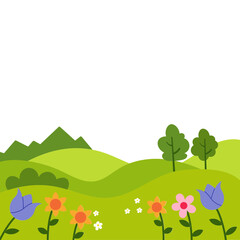 Obraz premium Spring Landscape