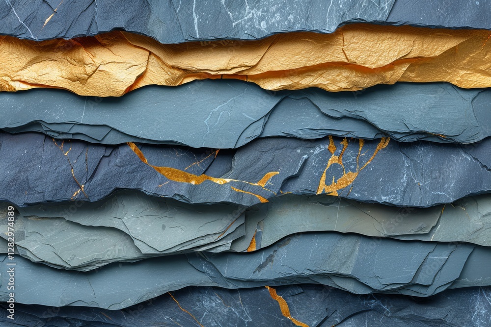 Poster organic abstract background with wavy shapes and circular patterns over dark cracked rock texture