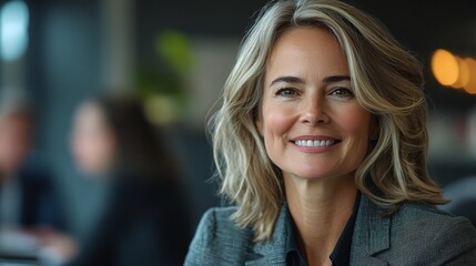 Fototapeta premium corporate leader and executive business woman discussing project planning and strategy with team at boardroom meeting for company success