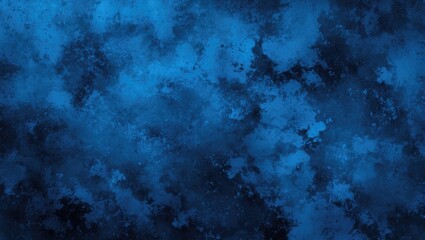 Textured abstract blue background with grunge effect ideal for artistic designs and modern web applications.