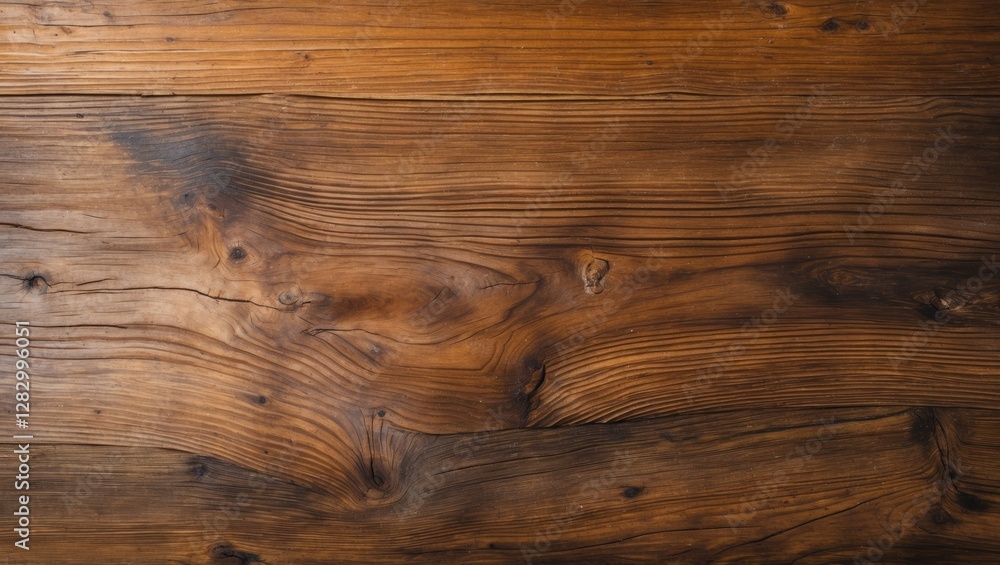 Poster Wooden texture background with natural patterns and rich brown hues for design projects and backgrounds