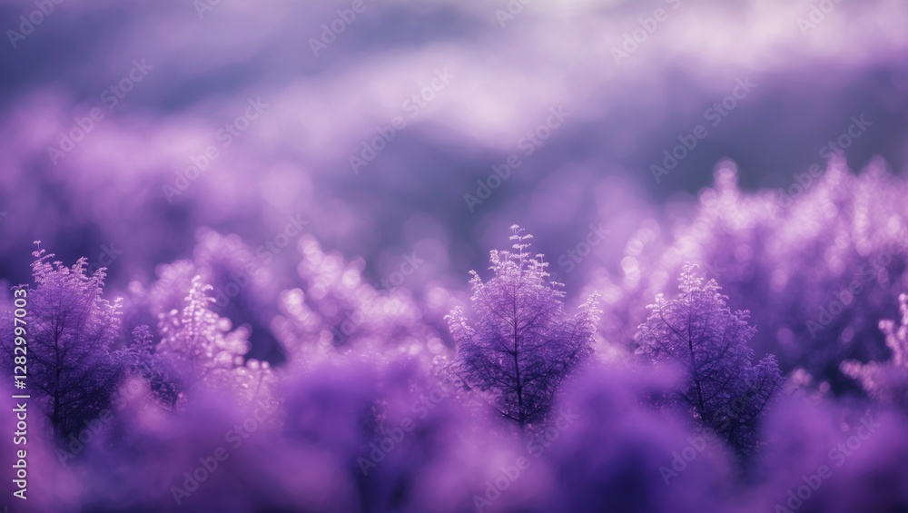 Poster purple abstract background with soft blurry texture creating a dreamy and tranquil atmosphere ideal 