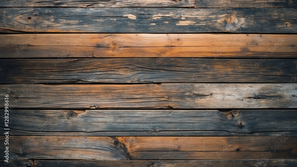 Poster rustic wooden texture background with varying shades and grain patterns ideal for design projects an