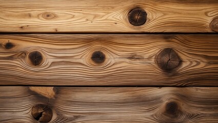 Natural wooden surface featuring knots and unique grain patterns ideal for backgrounds and rustic design projects.