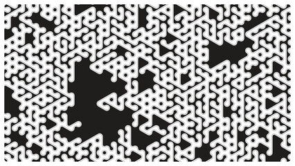 Creative modern abstract pattern background.