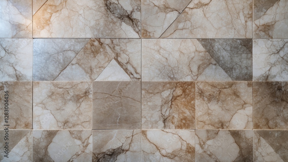 Poster marble floor texture with intricate patterns and hues showcasing elegance and luxury in architectura